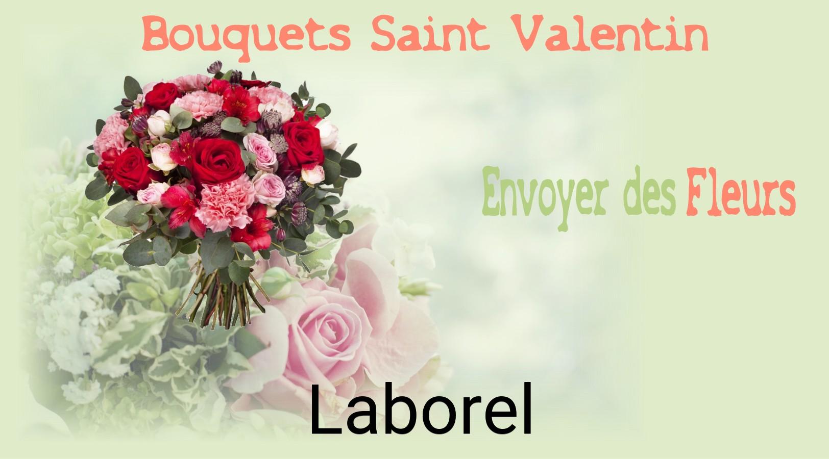Roses de Saint-Valentin livrées à Laborel